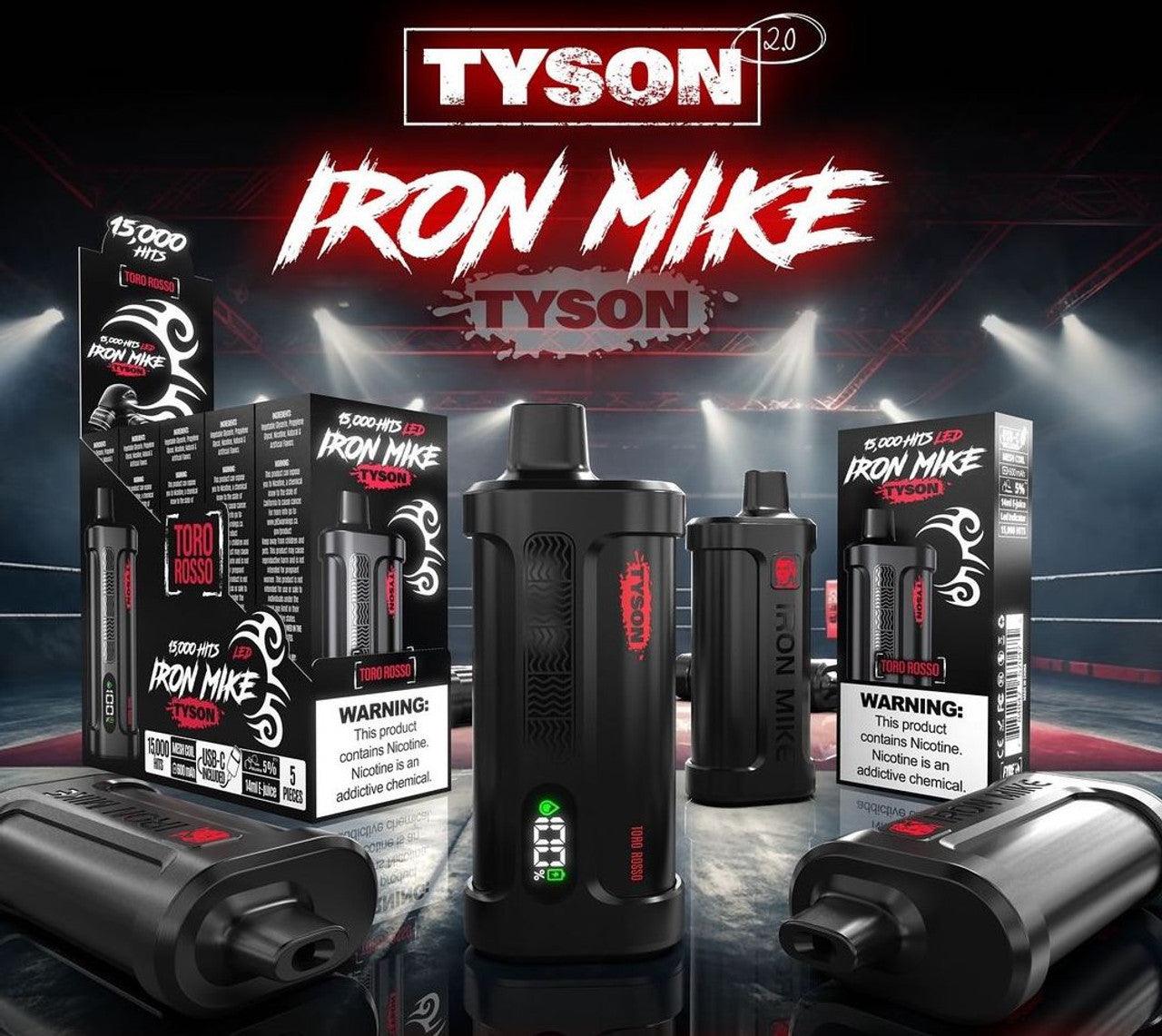 Tyson 2.0 Iron Mike Disposable Vape 1CT – 15000 Puffs