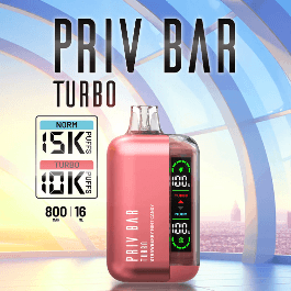 PRIV BAR TURBO BY SMOK 15K PUFF DISPOSABLE