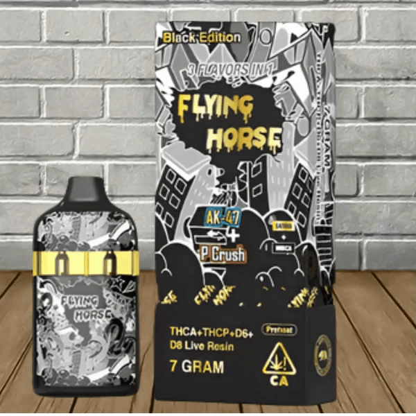 FLYING HORSE THCA VAPE DISPOSABLE 7GM