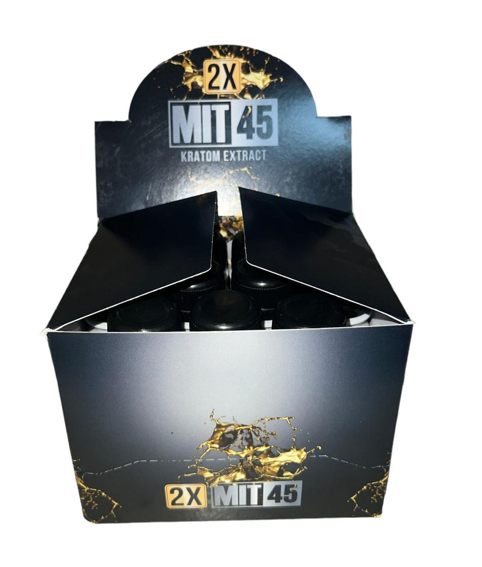 MIT 45 2X(2OZ) Mitragyna Speciosa Kratom` Extract Full Box (12ct)