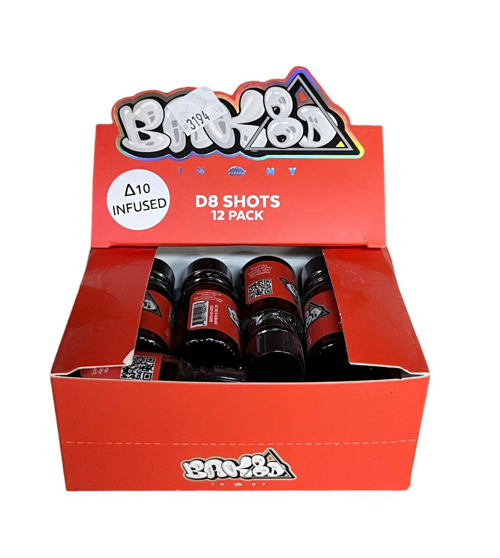 BAK8D Delta 8 SHOTS Full Box  12ct