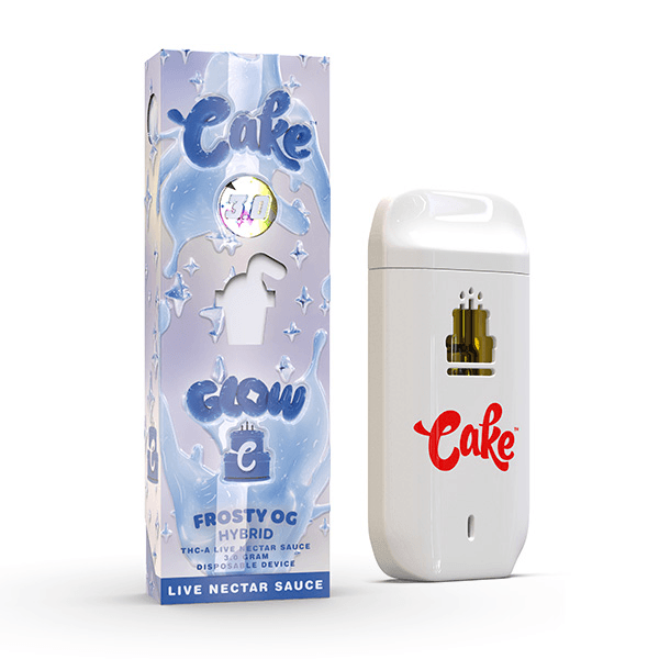 New Cake Glow THC-A Disposable Vape | 3g