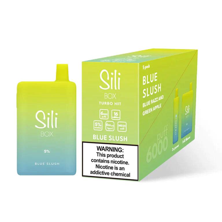 New Sili Box Turbo Hit 6000 Disposable Vape THE ART OF VAPE