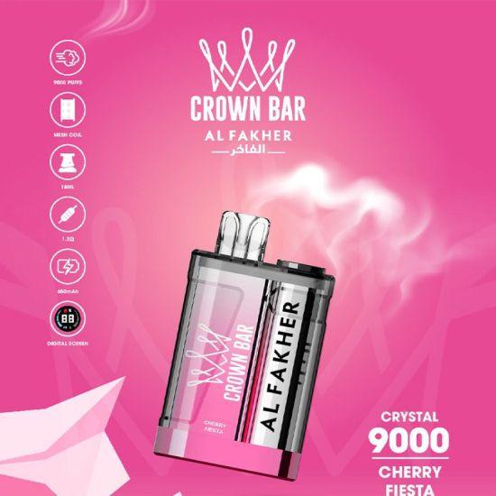 AL Fakher Crown Bar Crystal 9000 Puffs