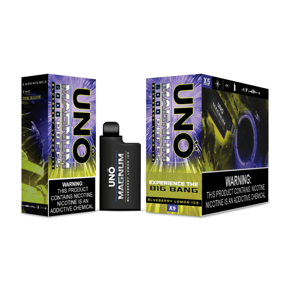 Uno Magnum 6000 Puff Disposable | 5% | THE ART OF VAPE