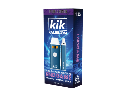 ENDGAME KIK 1.2G THC DISPOSABLE VAPE BY KALIBLOOM  1CT